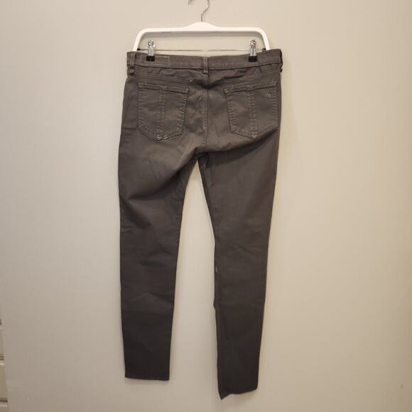 Rag & Bone Legging Jeans Grey Coated - Size 32 - Picture 2 of 7